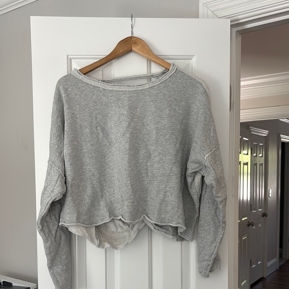Aerie Sweatshirt with Open Twist Back
